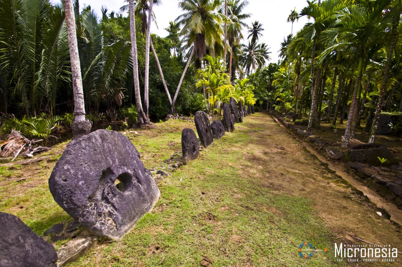 Stone money on the islands of Yap, Federated States of Micronesia