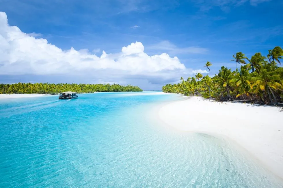 Visit One Foot (Tapuaetai) Island and get your passport stamped on the Island_