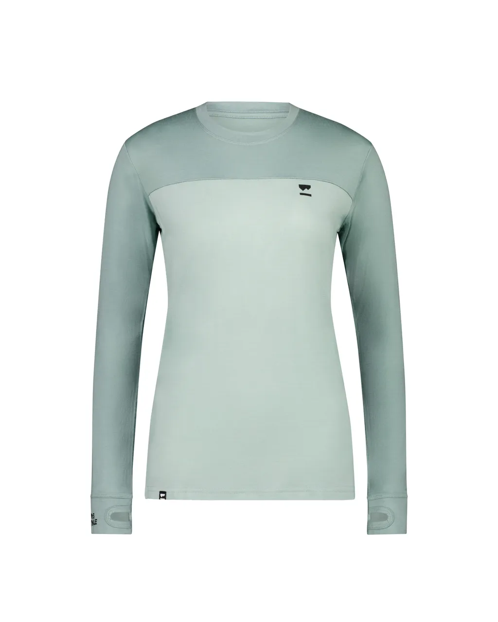 100022-1169-820-201 Womens Yotei Merino Long Sleeve Glacier / Dew
