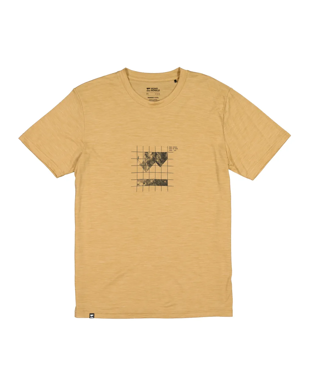 100557-1228-737 - Zephyr Merino Cool T-Shirt - Smokey Cumin - Mens