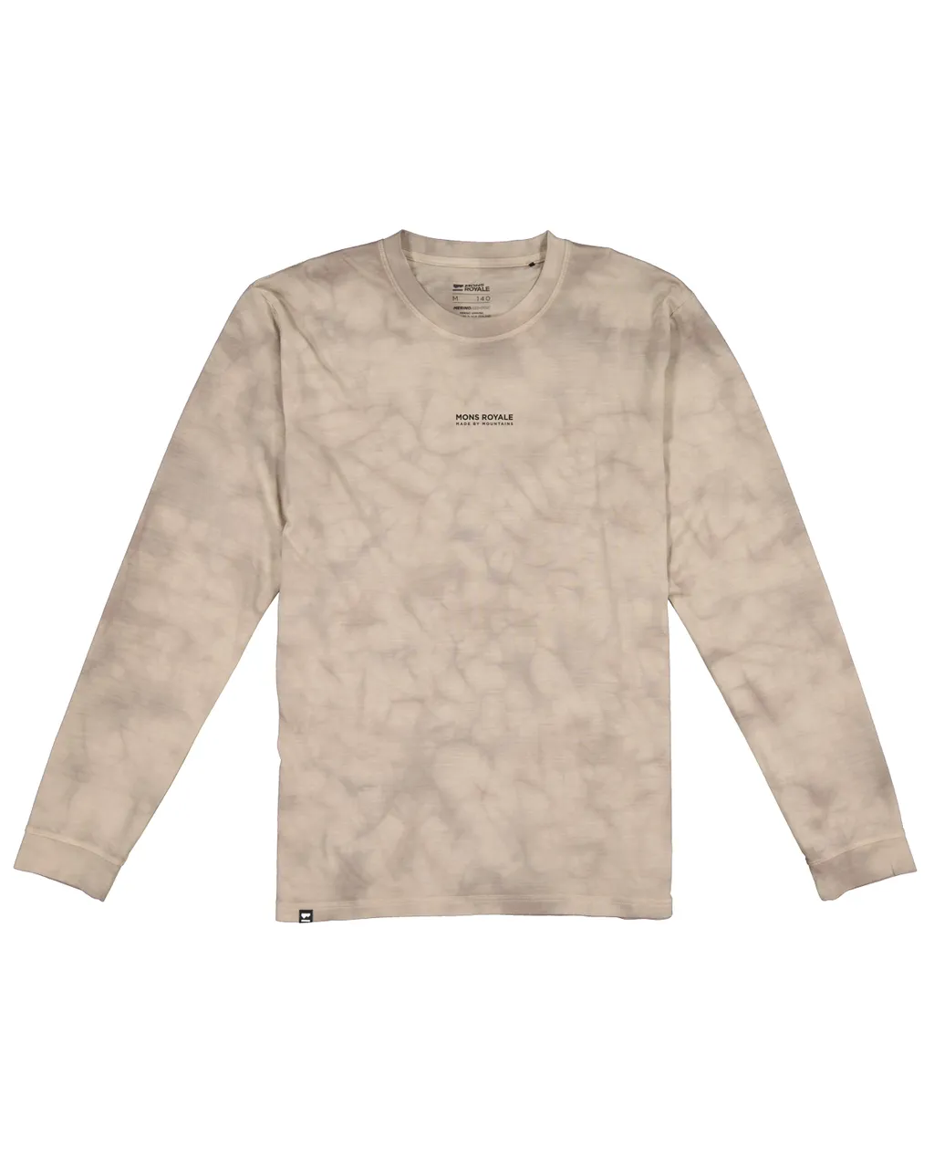 100445-1208-711 - Icon Merino Air-Con LS Tie Dyed - Desert Tie Dye - Mens
