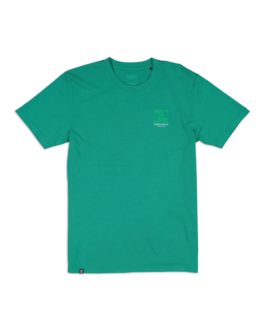 100275-1233-714 - Icon Merino Air-Con T-Shirt - Pop Green - Mens