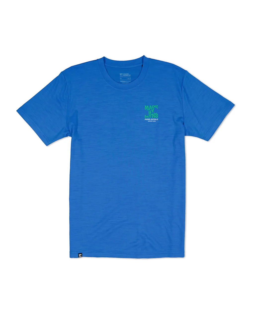 100275-1233-713 - Icon Merino Air-Con T-Shirt - Pop Blue - Mens