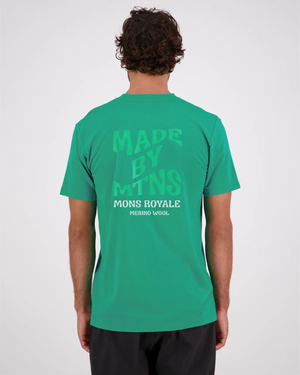 100275-1233-714 - Icon Merino Air-Con T-Shirt - Pop Green - Mens