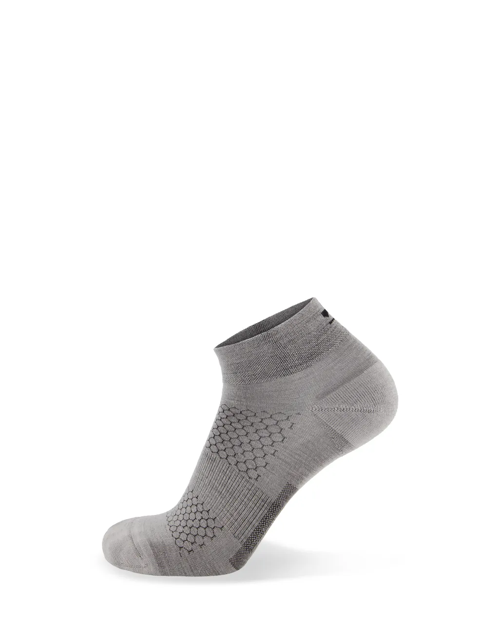 100647-1169-036 - Atlas Merino Ankle Sock - Grey Marl - Unisex