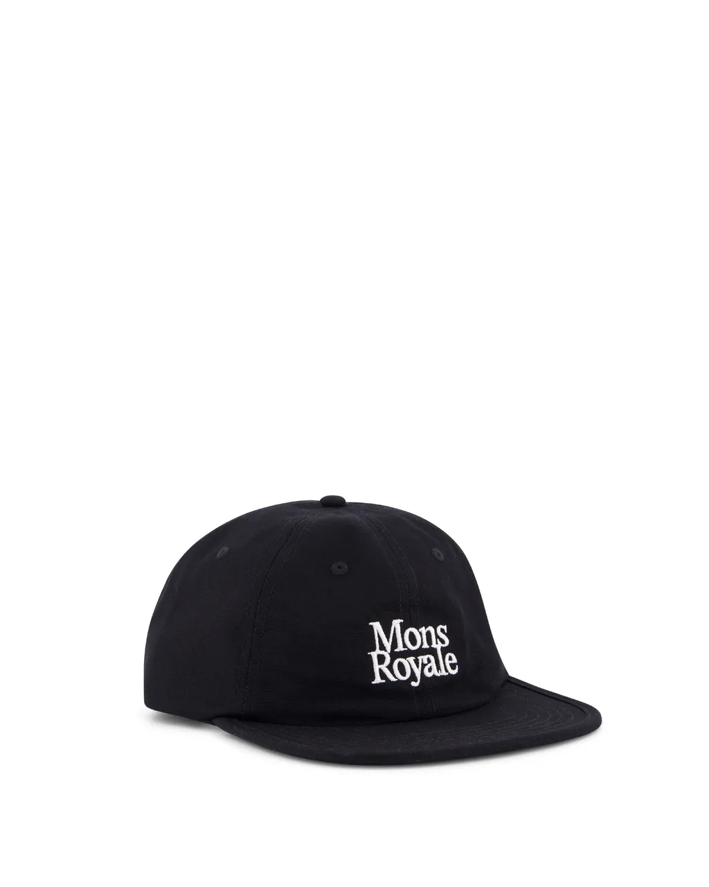 100124-1230-001 - Roam 6 Panel Cap - Black - Unisex