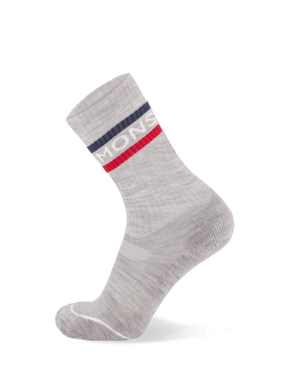 100555-1160-781 - Signature Merino Crew Sock - College Grey - Unisex