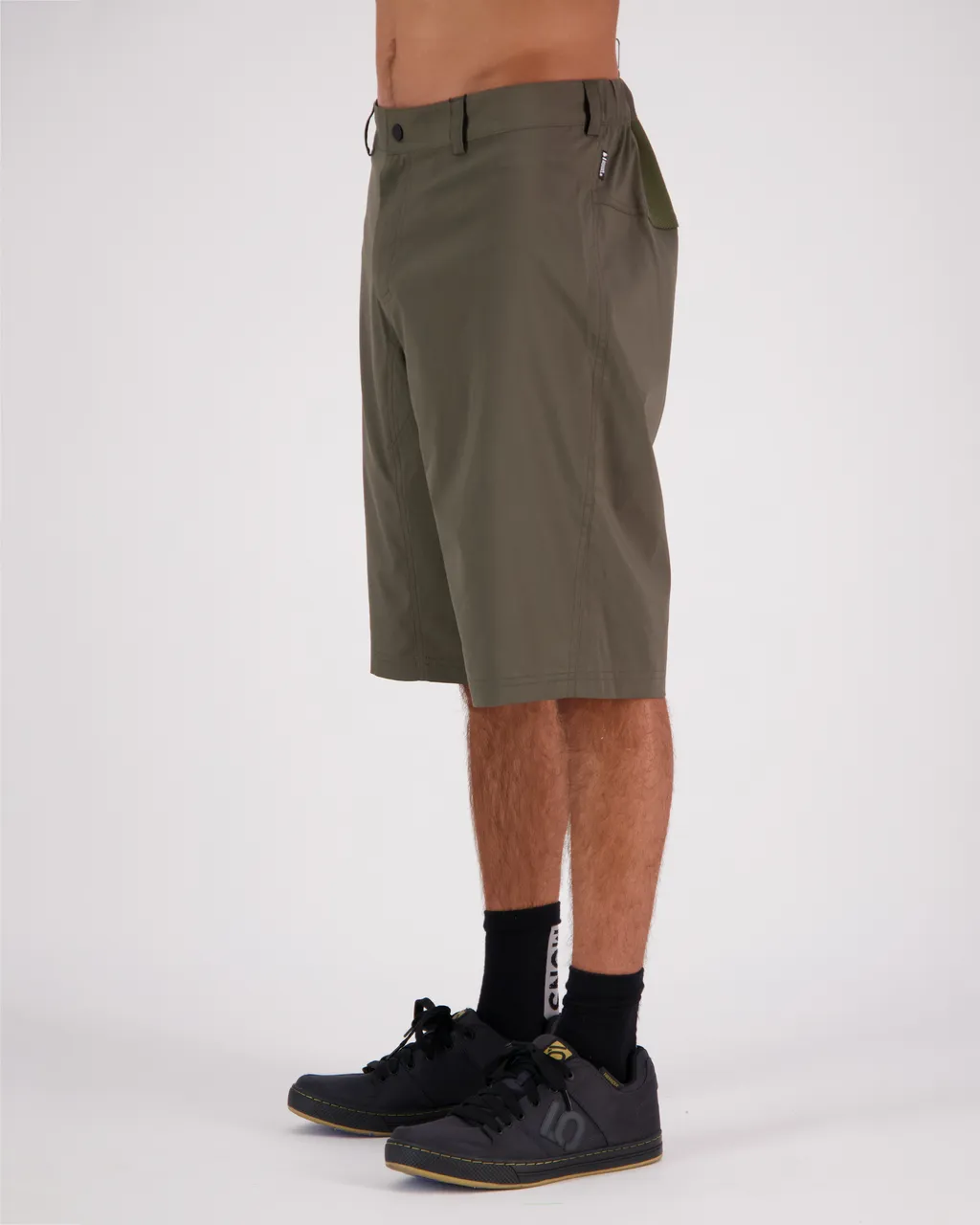 100694-1169-303 - Virage Bike Shorts - Olive Night - Mens