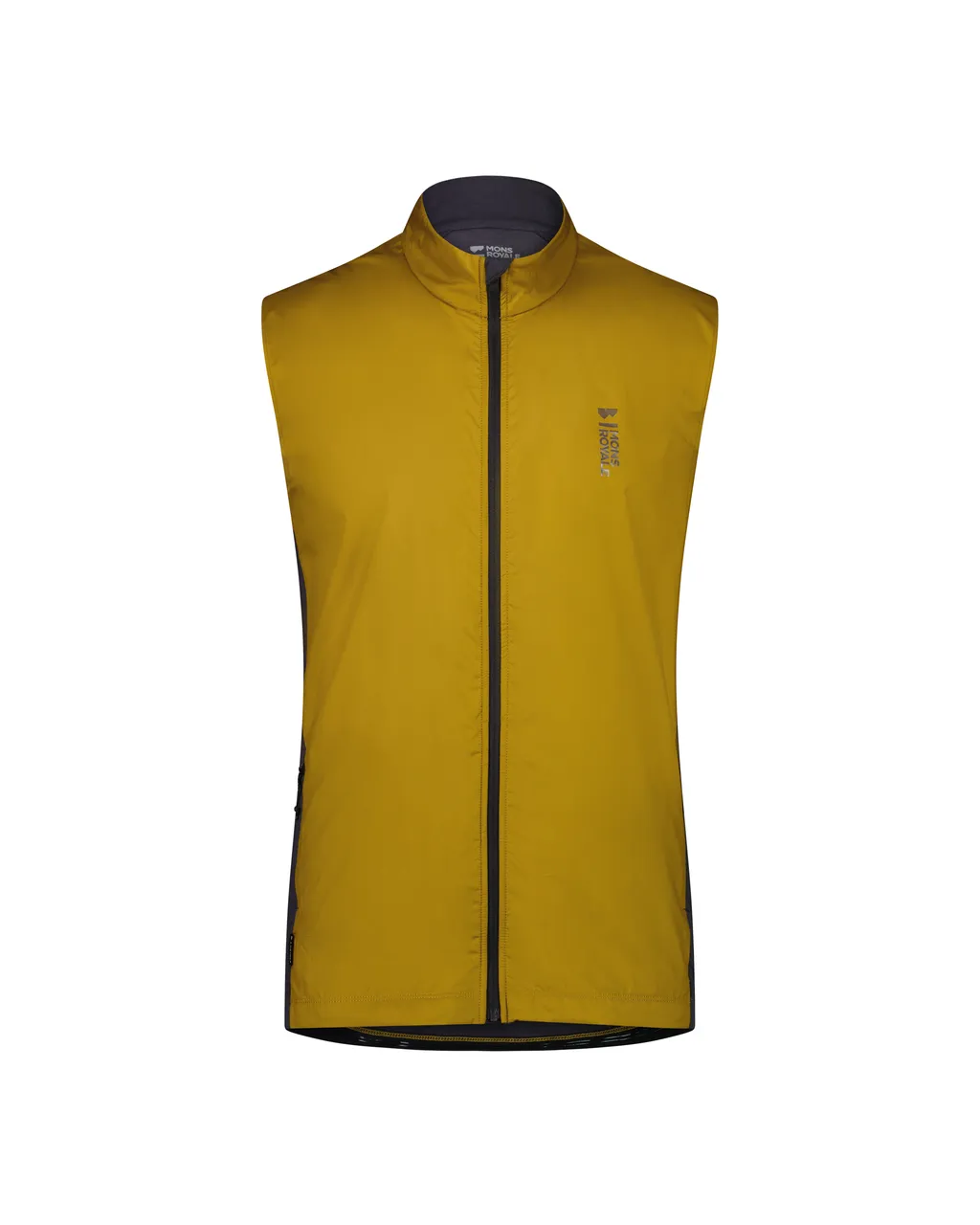 100692-1165-661 - Redwood Merino Air-Con Wind Vest - Shale / Cumin - Mens