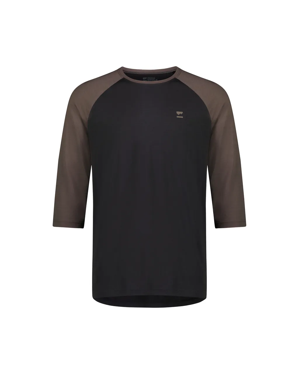 100582-1169-665 - Tarn Merino Shift Raglan 3/4 - Iron / Shale - Mens