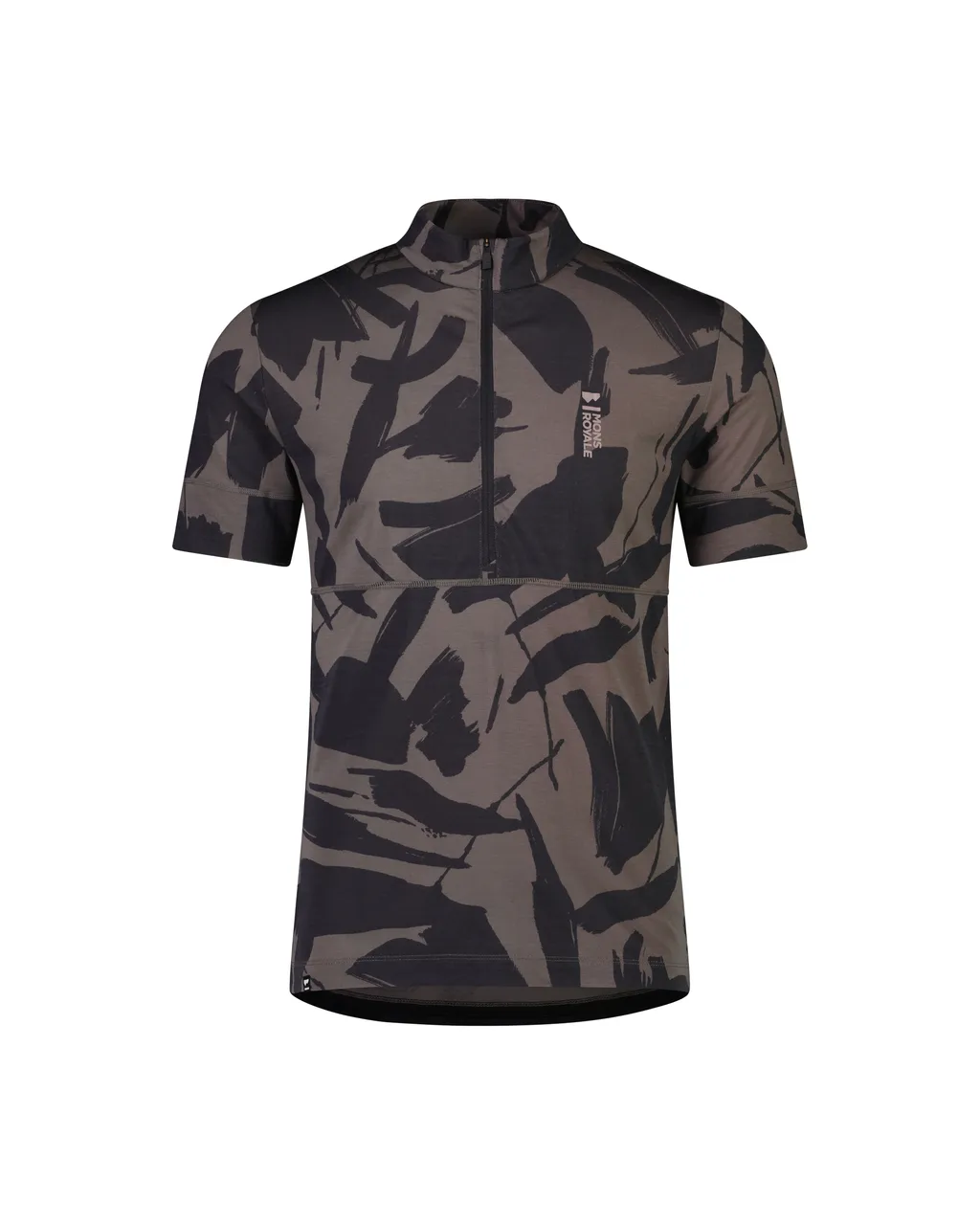 100277-2165-716 - Cadence Merino Air-Con Half Zip T - Fragments - Mens