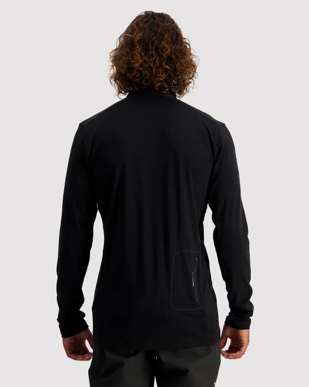 100308-1165-001 - Redwood Merino Air-Con Wind Jersey - Black - Mens