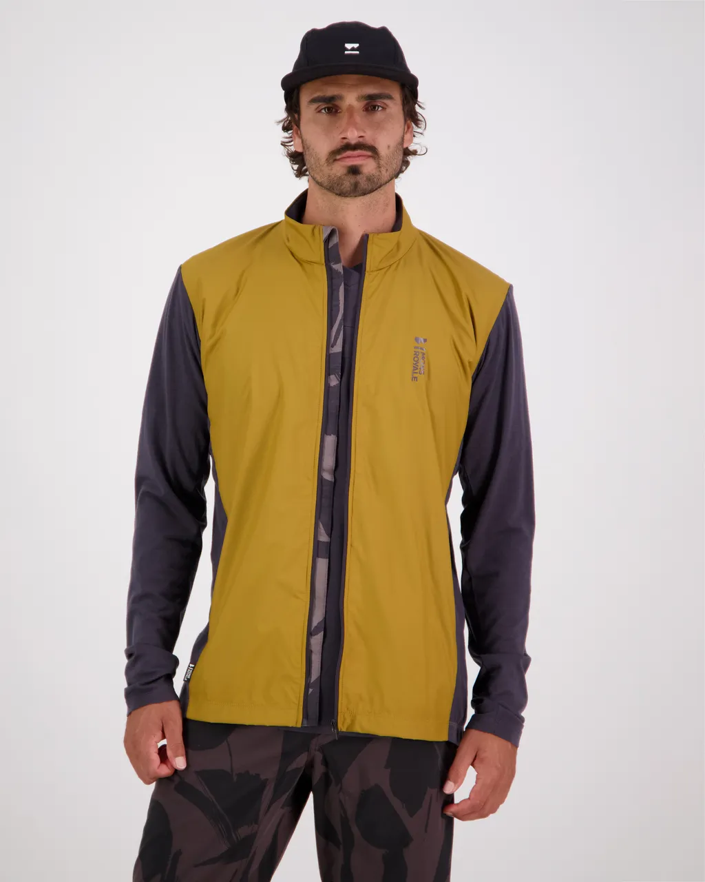 100308-1165-661 - Redwood Merino Air-Con Wind Jersey - Shale / Cumin - Mens