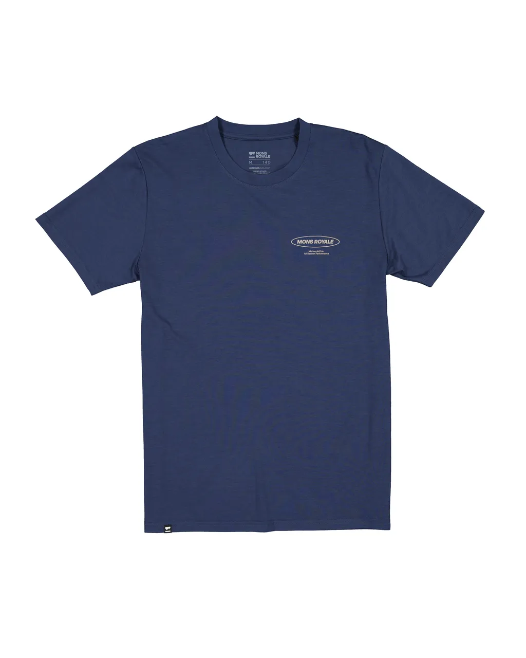100275-1231-568 - Icon Merino Air-Con T-Shirt - Midnight - Mens