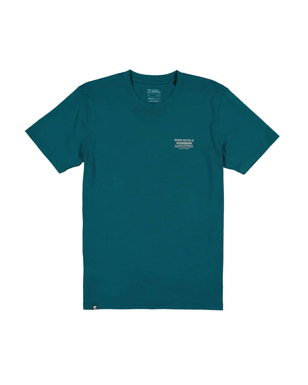 100275-1229-300 - Icon Merino Air-Con T-Shirt - Evergreen - Mens