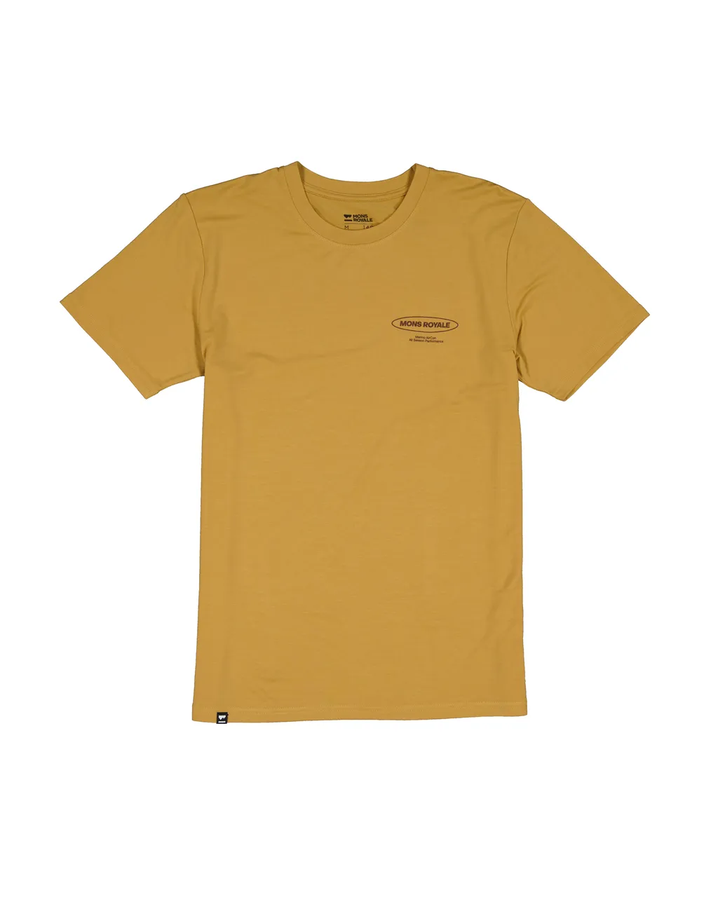 100275-1231-220 - Icon Merino Air-Con T-Shirt - Honey - Mens