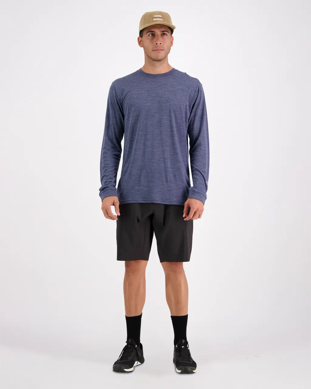 100559-1211-568 - Zephyr Merino Cool LS - Midnight - Mens