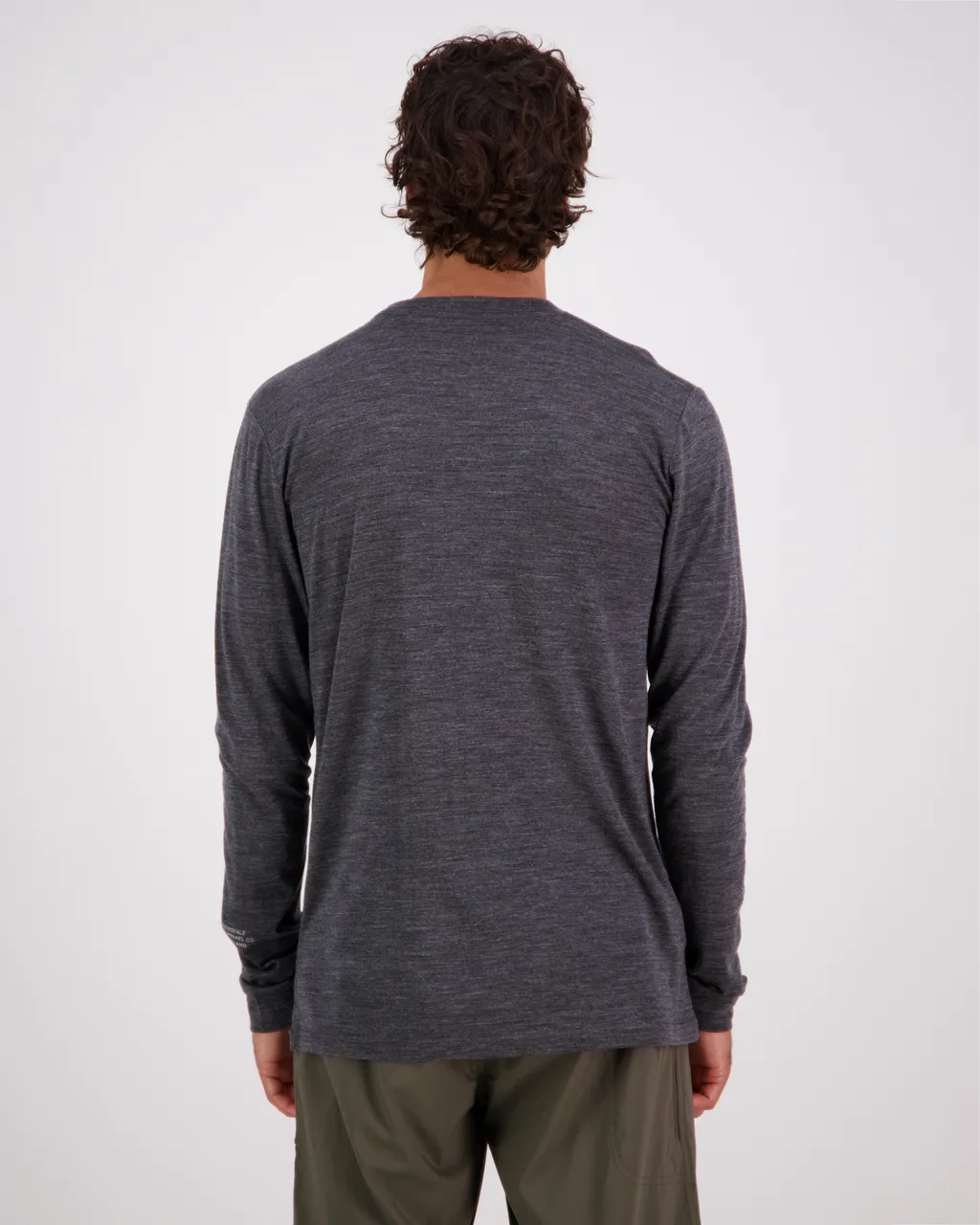 100559-1211-021 - Zephyr Merino Cool LS - Smoke - Mens
