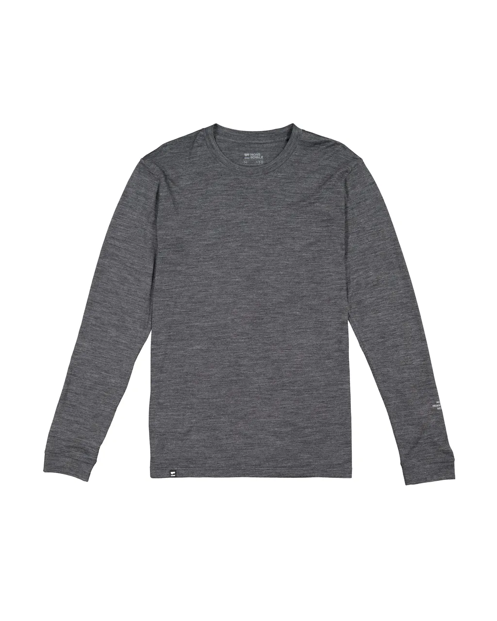 100559-1211-021 - Zephyr Merino Cool LS - Smoke - Mens