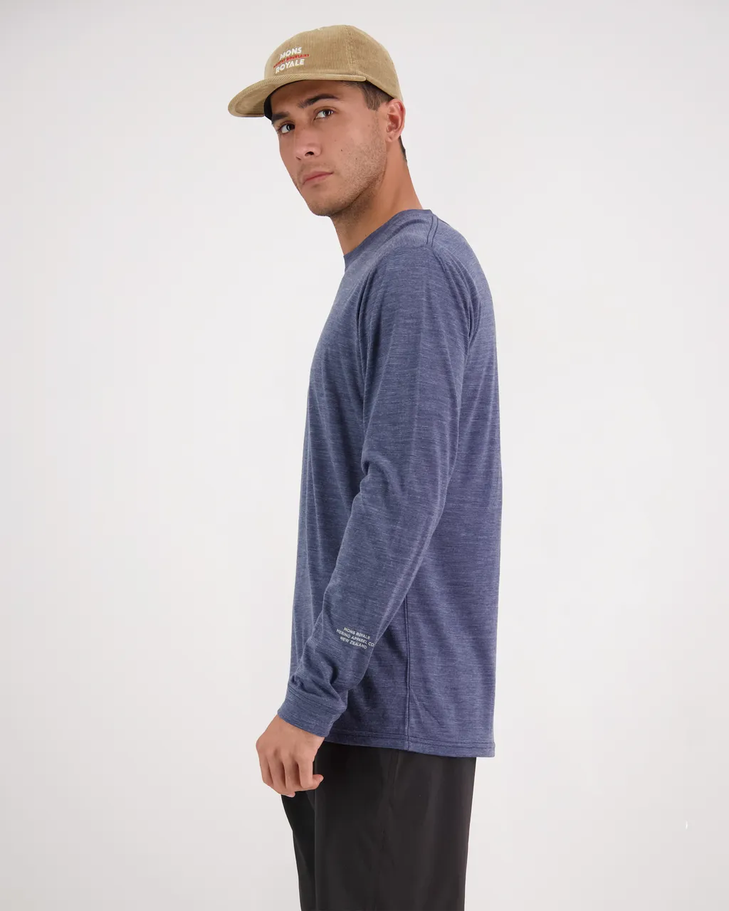 100559-1211-568 - Zephyr Merino Cool LS - Midnight - Mens
