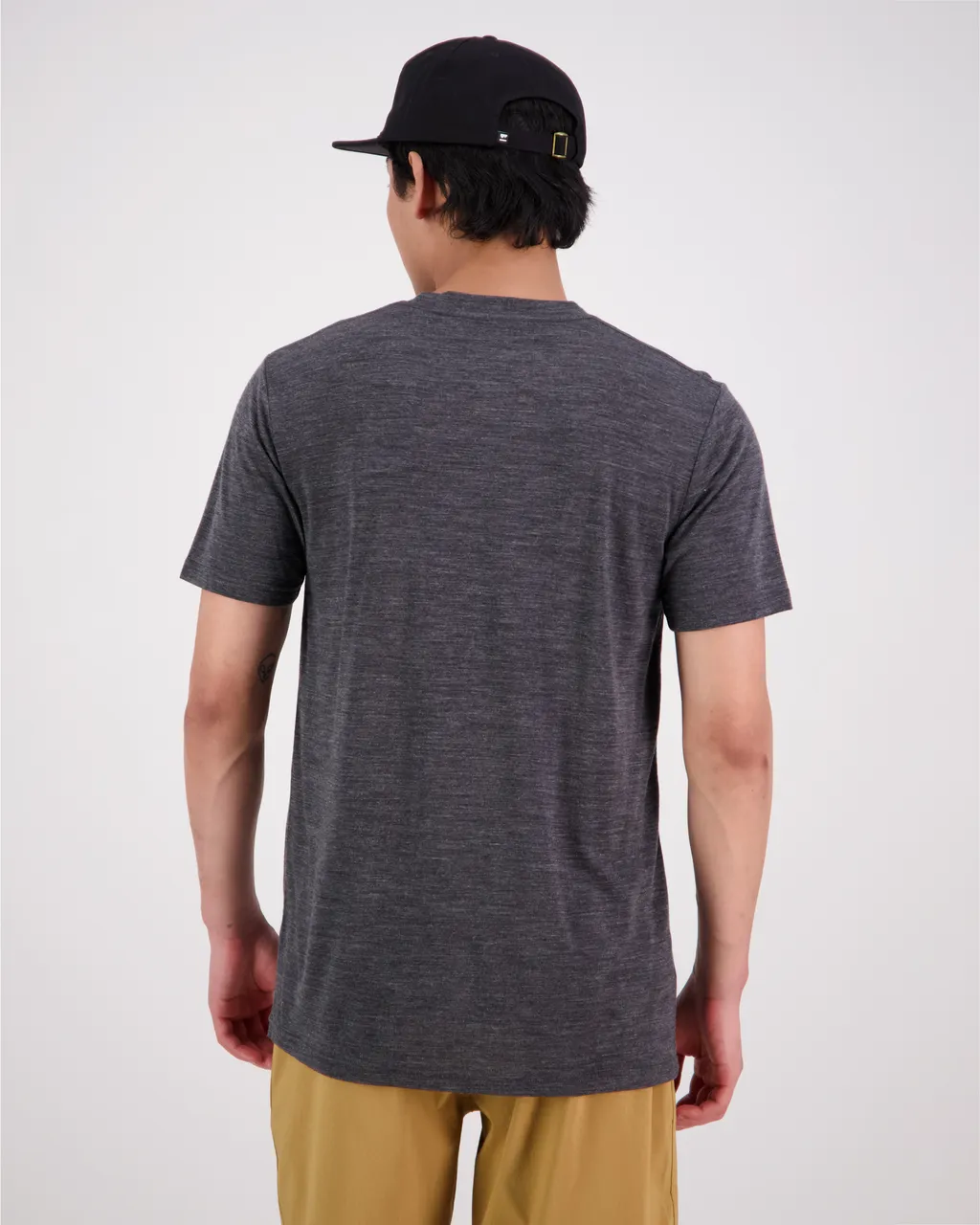 100557-1228-021 - Zephyr Merino Cool T-Shirt - Smoke - Mens