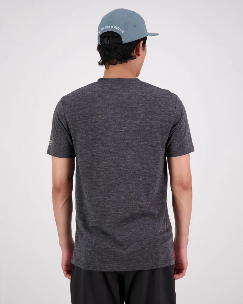 100557-1211-021 - Zephyr Merino Cool T-Shirt - Smoke - Mens