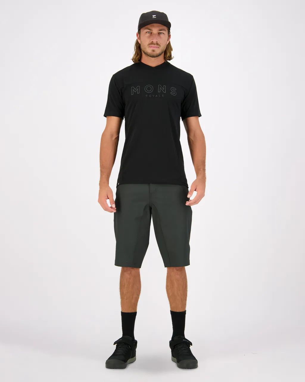 100144-1146-001 - Redwood Merino Air-Con VT - Black - Mens