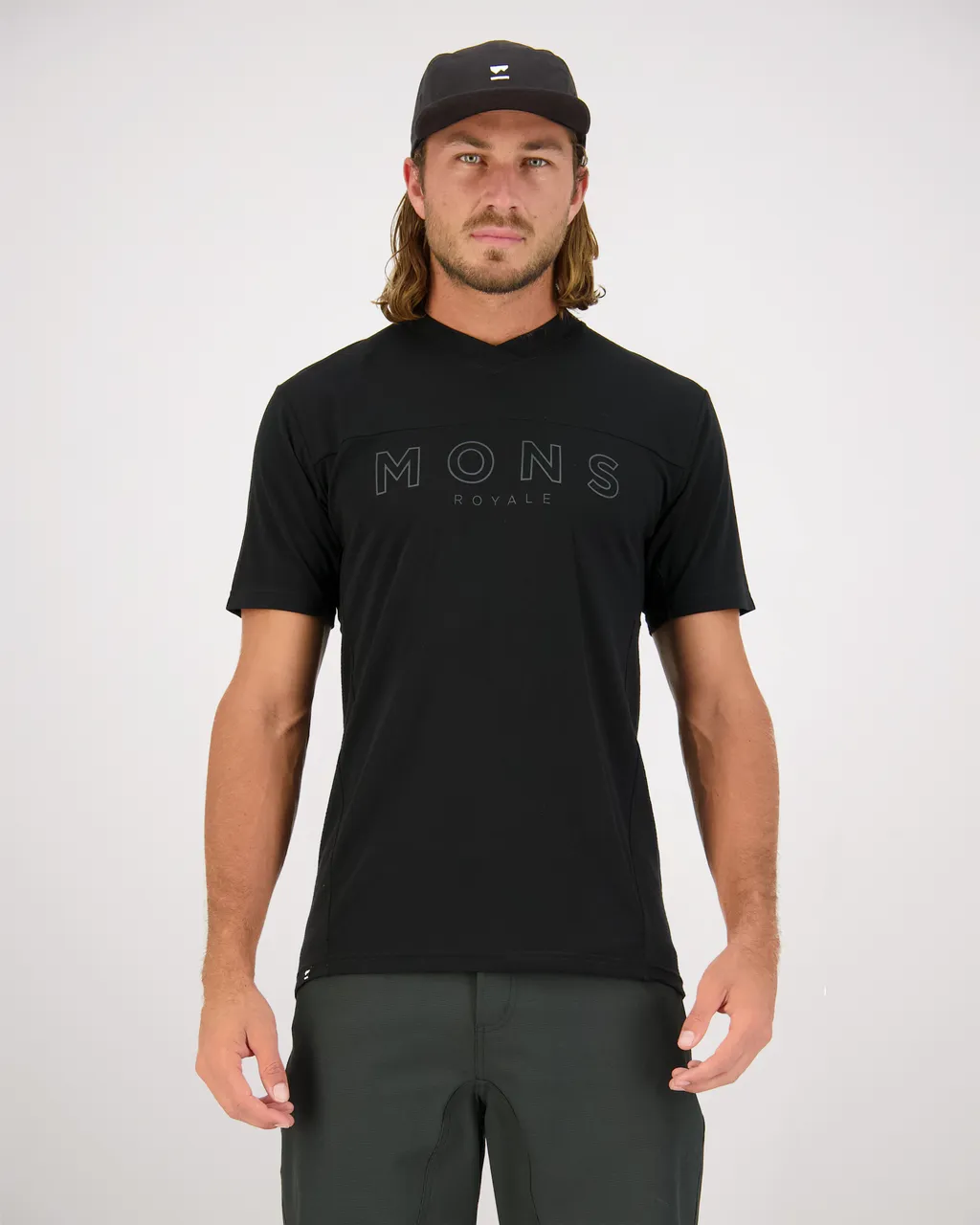 100144-1146-001 - Redwood Merino Air-Con VT - Black - Mens