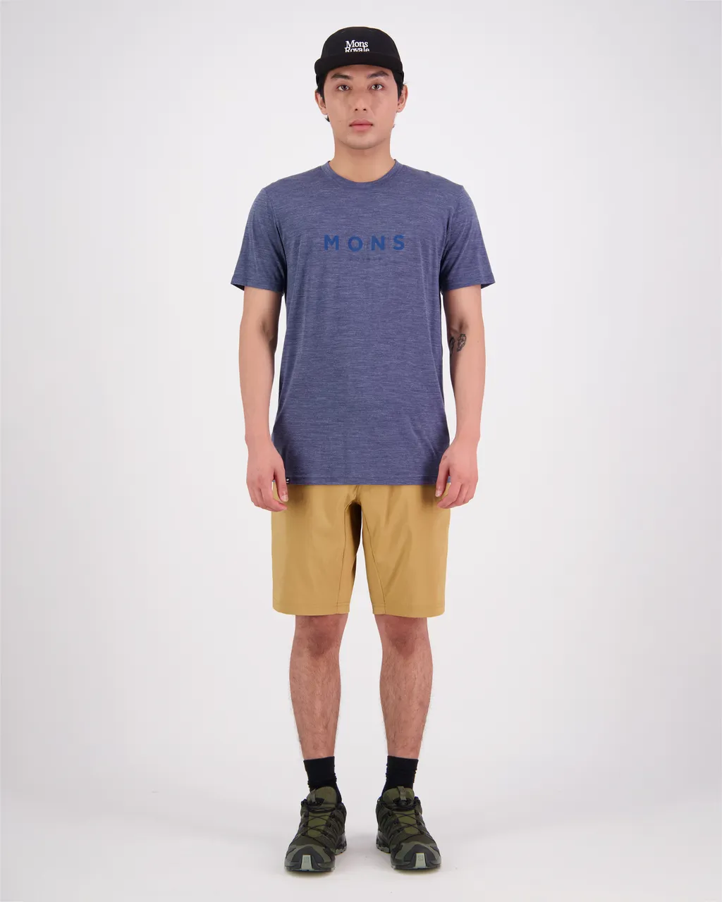 100557-1139-568 - Zephyr Merino Cool T-Shirt - Midnight - Mens