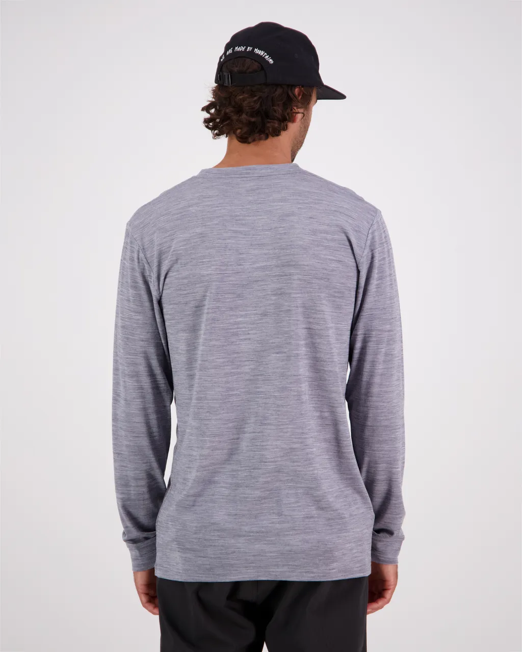 100389-2227-710 - Icon Merino Air-Con LS - Grey Heather - Mens
