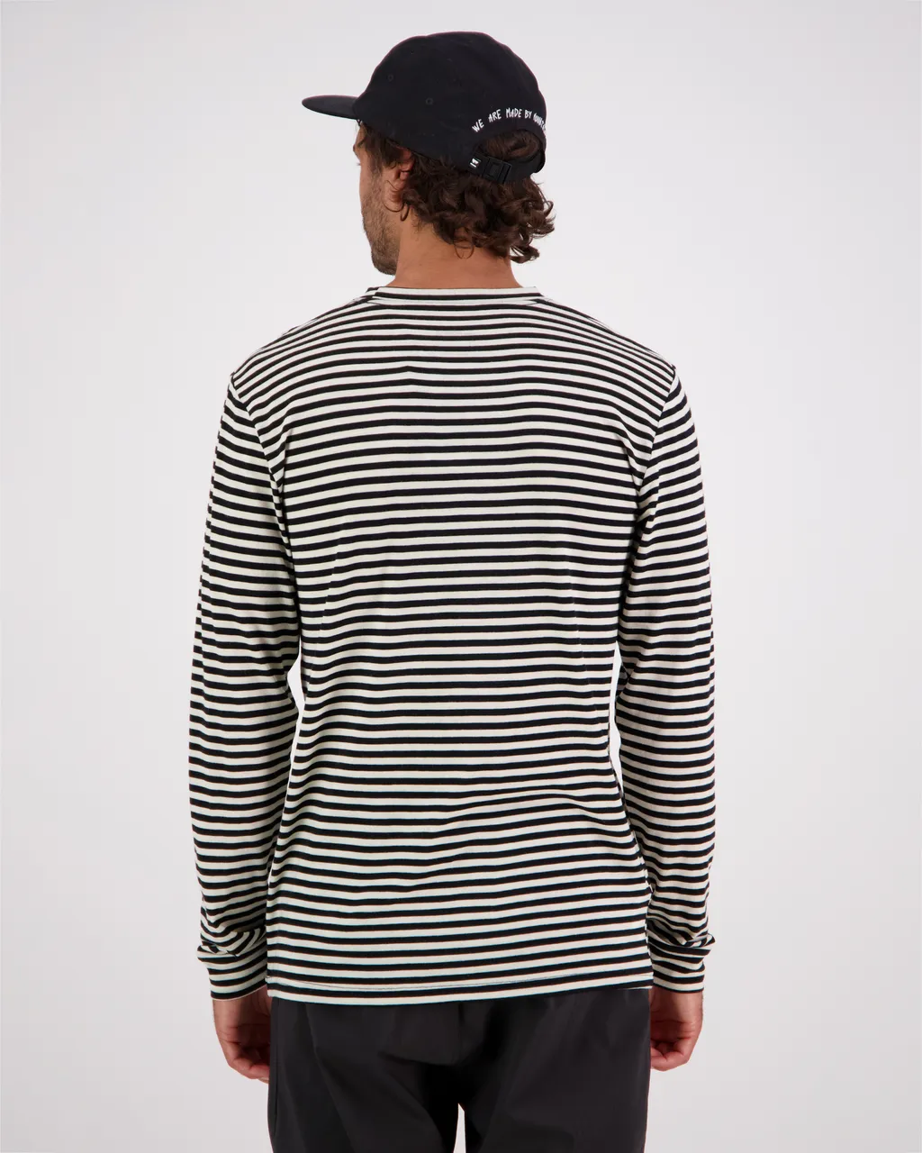 100389-2227-676 - Icon Merino Air-Con LS - MR Stripe - Mens