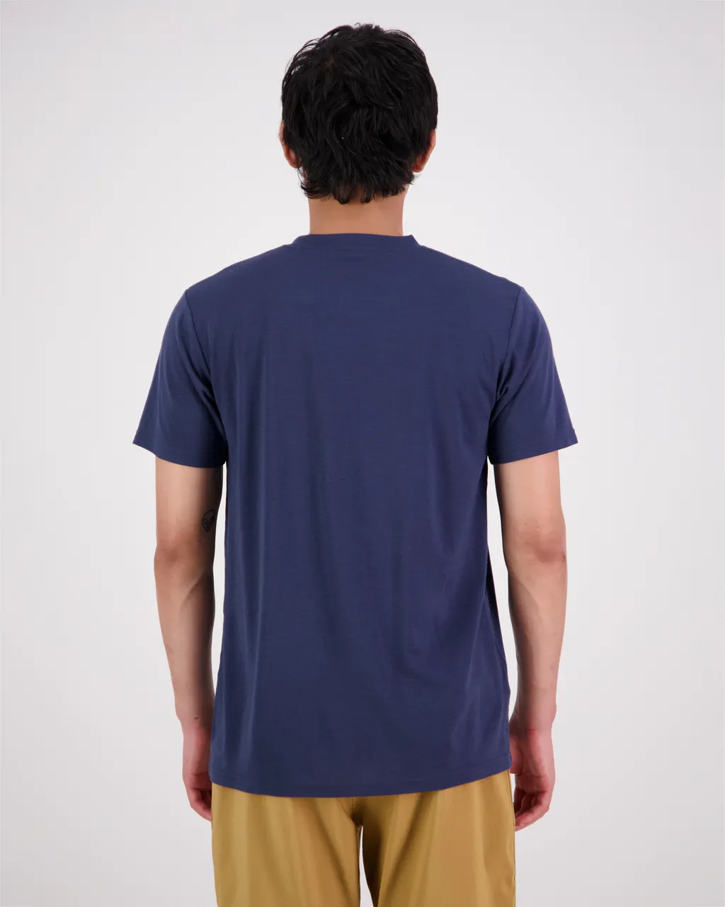 100275-1231-568 - Icon Merino Air-Con T-Shirt - Midnight - Mens