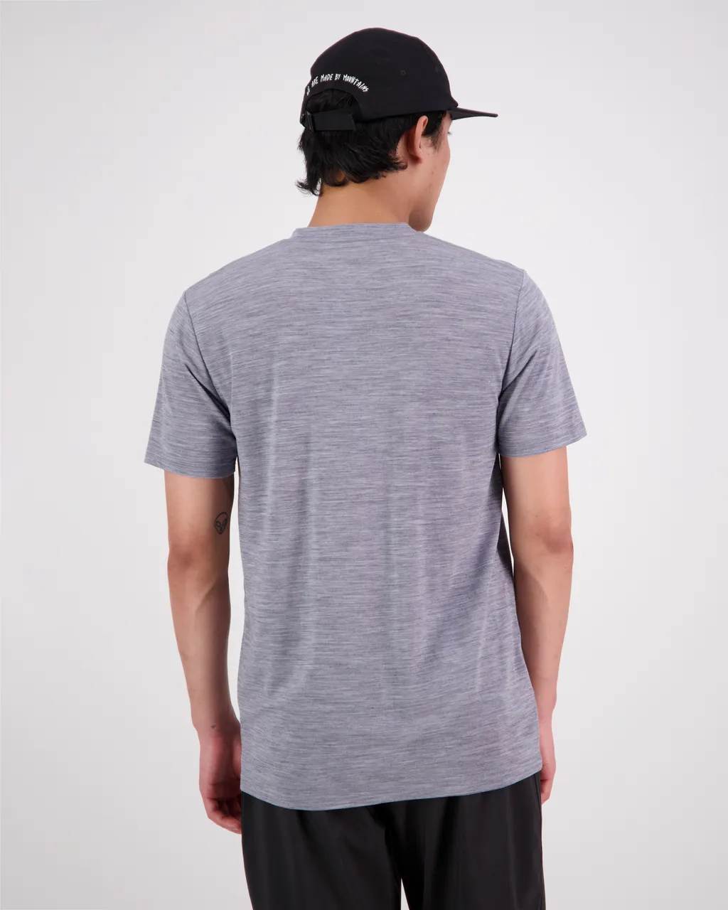 100275-2227-710 - Icon Merino Air-Con T-Shirt - Grey Heather - Mens