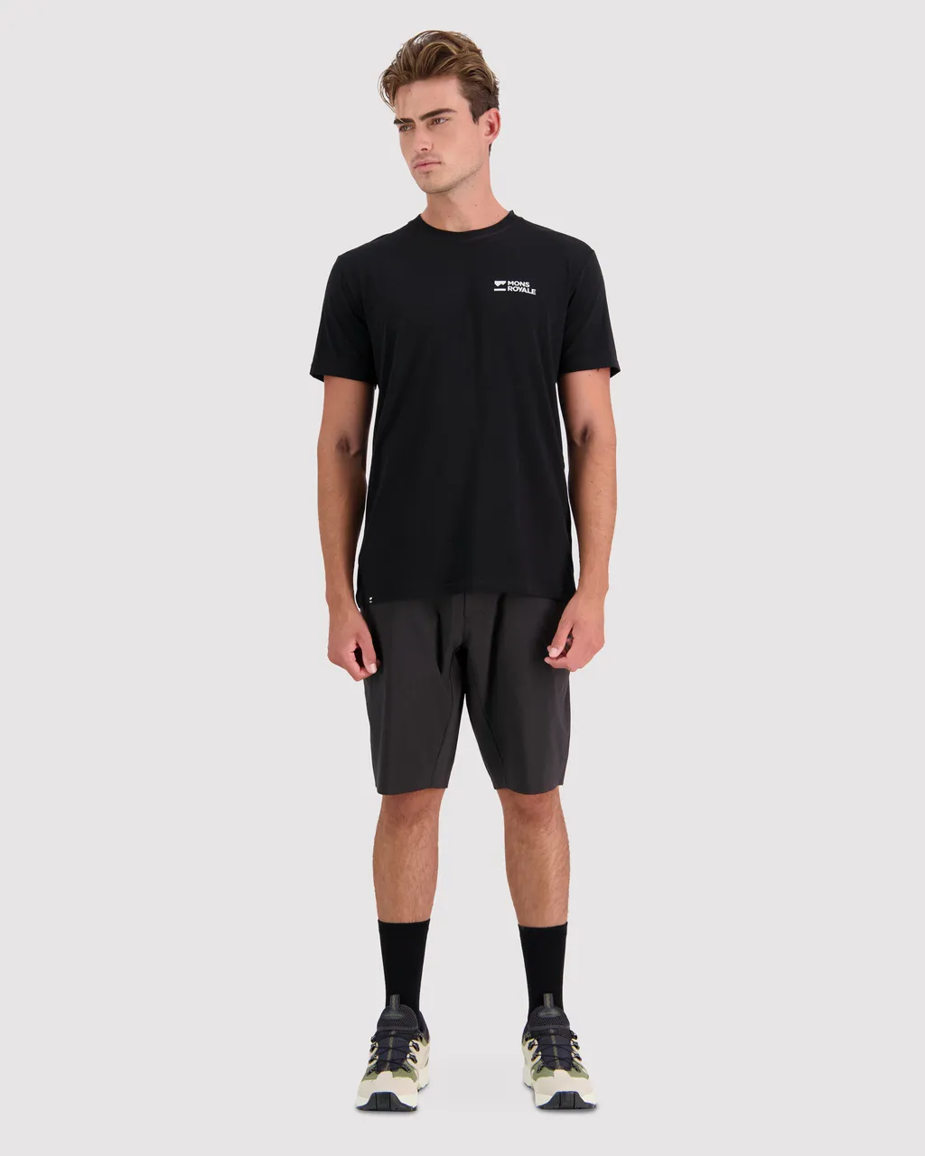 100275-1171-001 - Icon Merino Air-Con T-Shirt - Black - Mens
