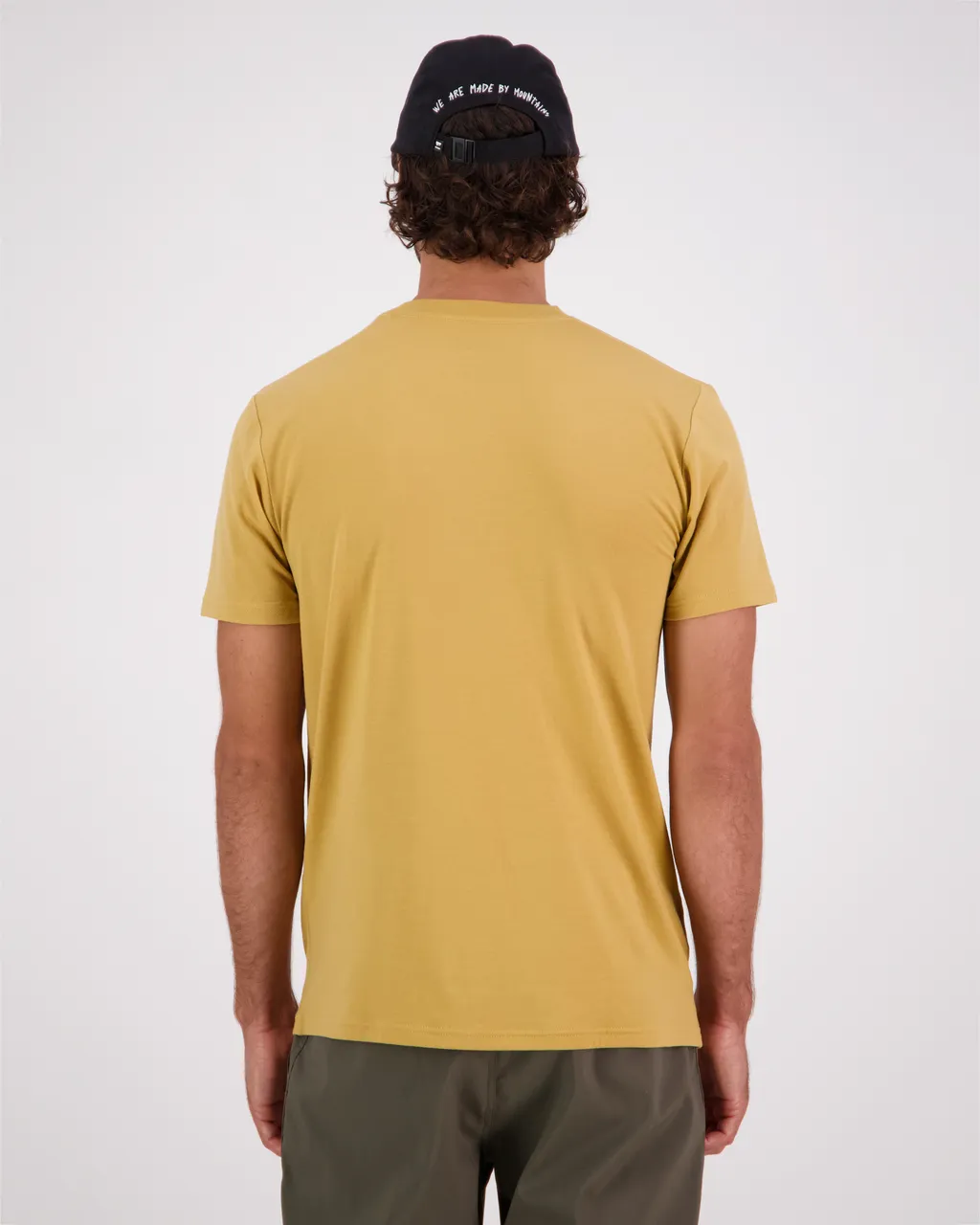 100275-1231-220 - Icon Merino Air-Con T-Shirt - Honey - Mens