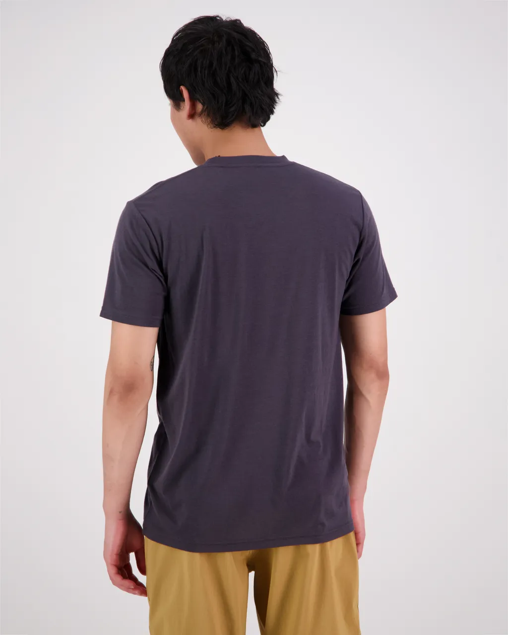 100275-1181-712 - Icon Merino Air-Con T-Shirt - Shale - Mens