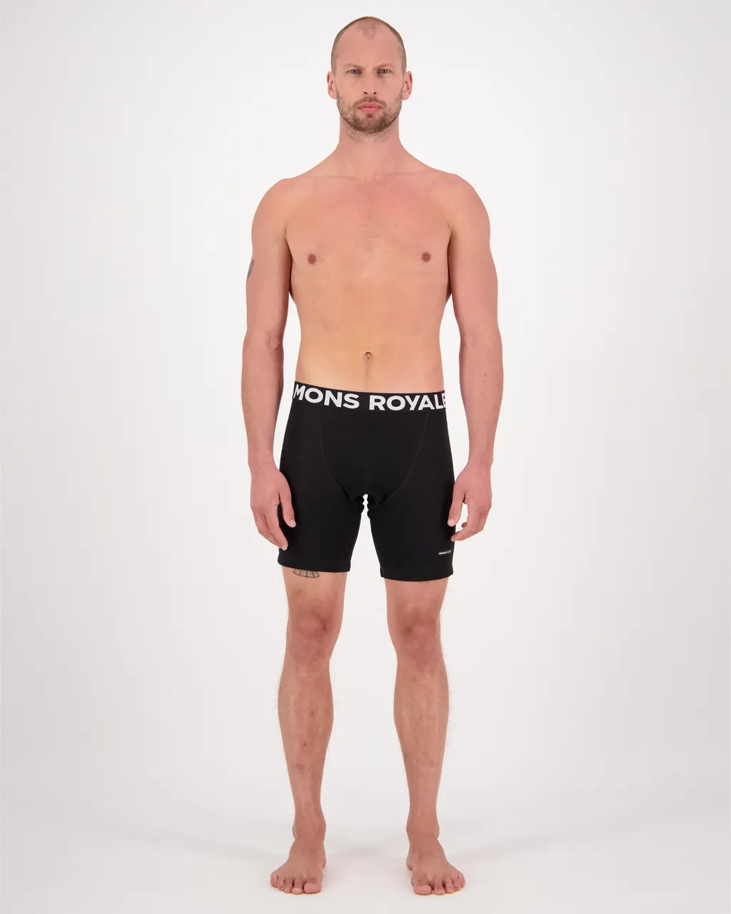 100643-1015-001 - Low Pro Merino Air-Con MTB Liner - Black - Mens