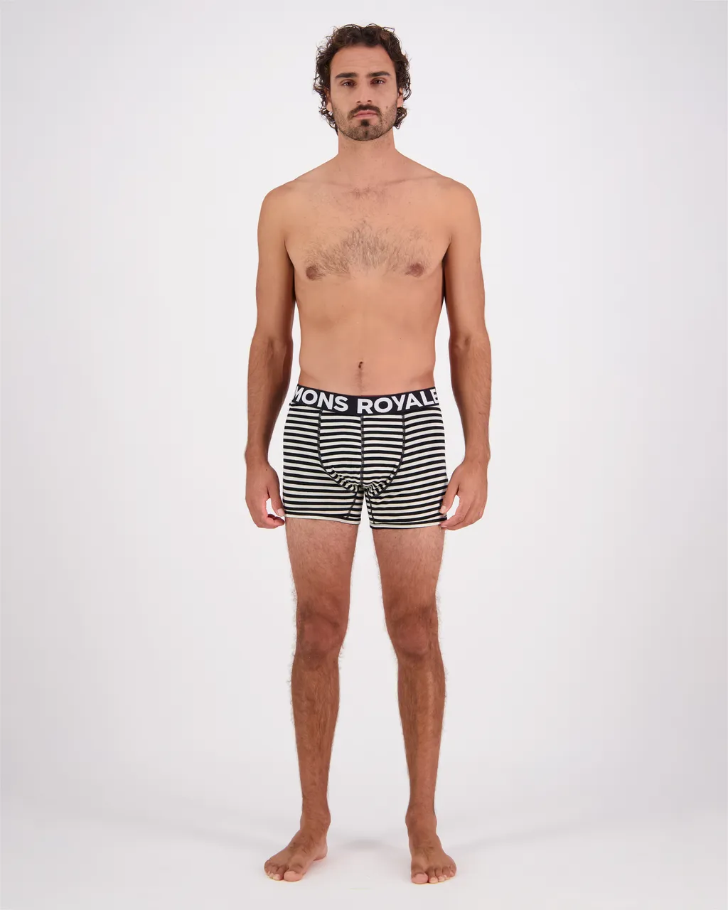 100087-2169-676 - Hold 'em Shorty Boxer - MR Stripe - Mens