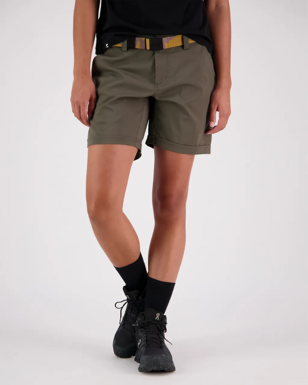 100698-1169-303 - Drift Shorts - Olive Night - Womens