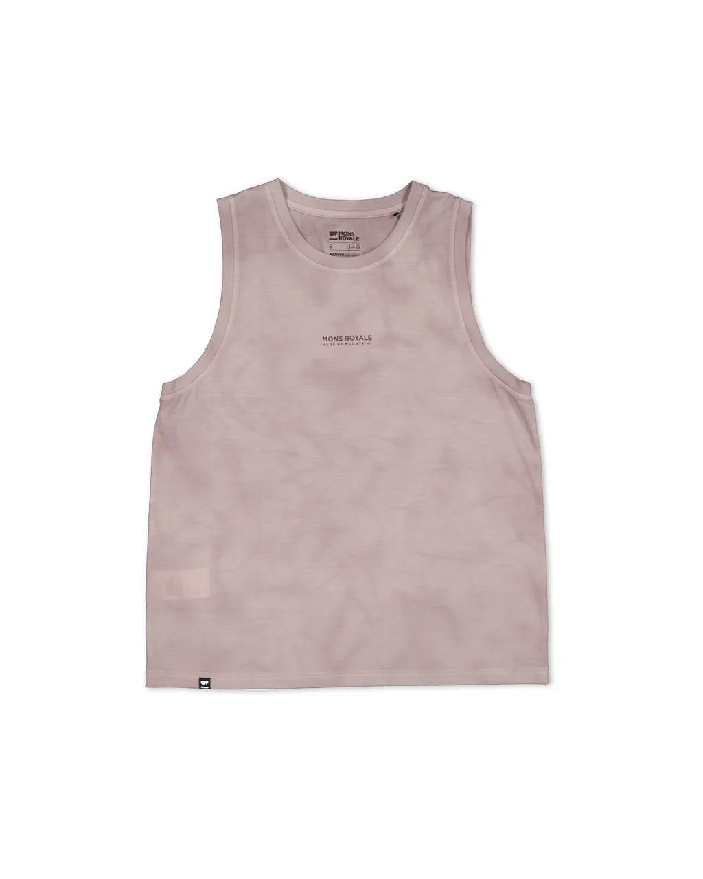 100675-1208-723 - Icon Merino Air-Con Relaxed Tank Tie Dyed - Cloud Tie Dye - Womens