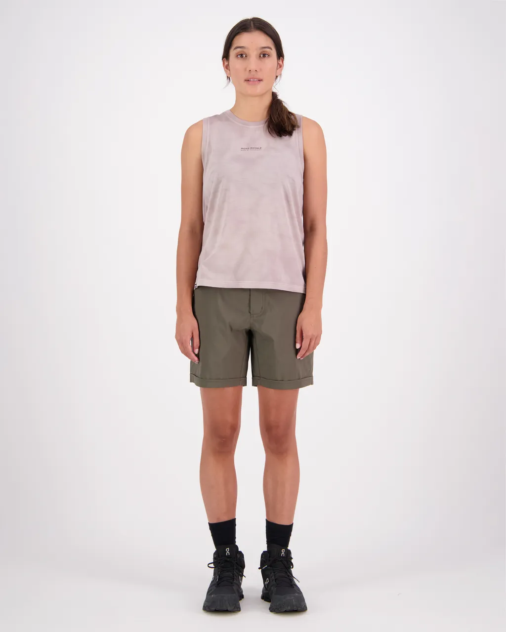 100675-1208-723 - Icon Merino Air-Con Relaxed Tank Tie Dyed - Cloud Tie Dye - Womens