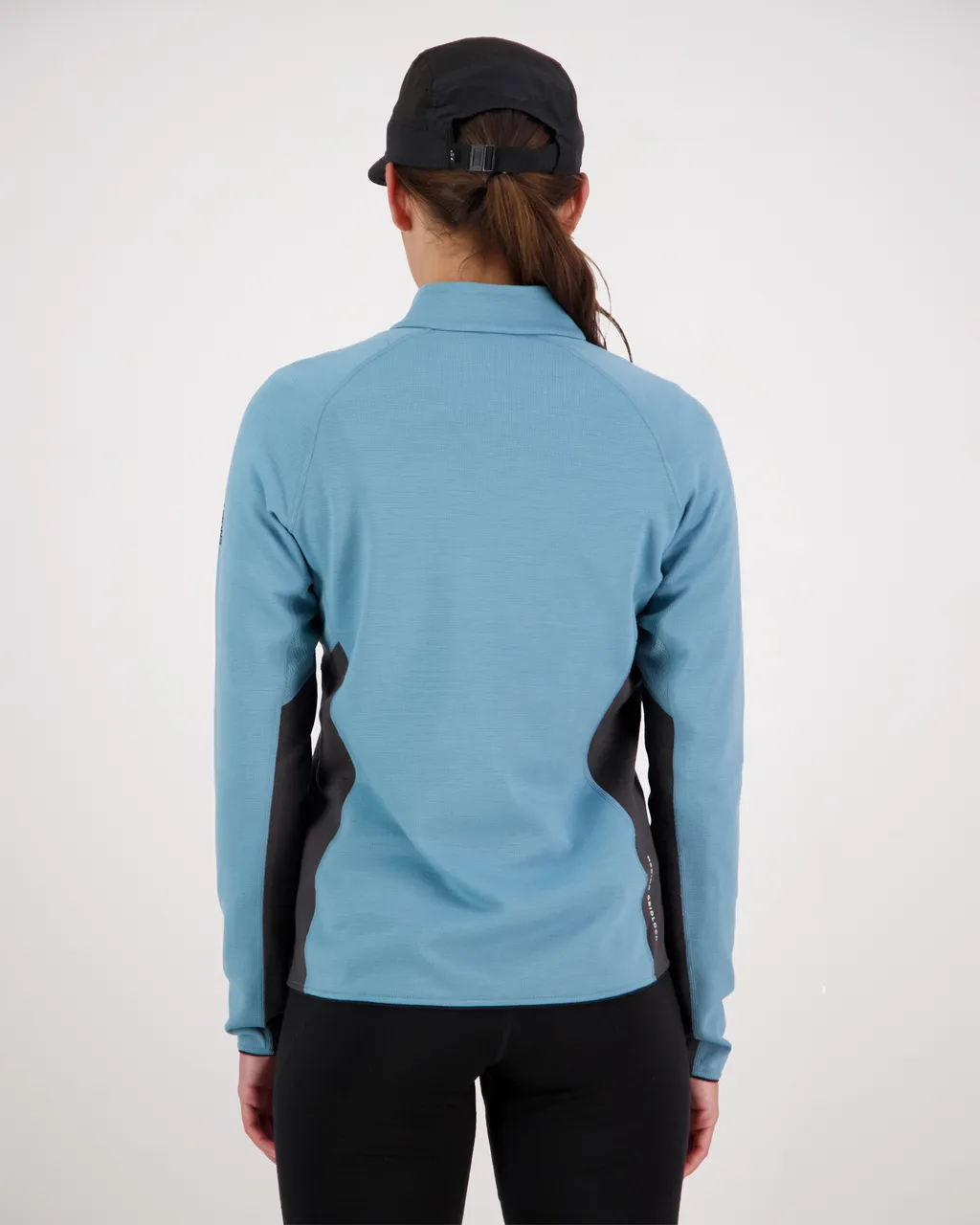 100611-1029-662 - Approach Merino Gridlock Jacket - Ash Blue / Shale - Womens