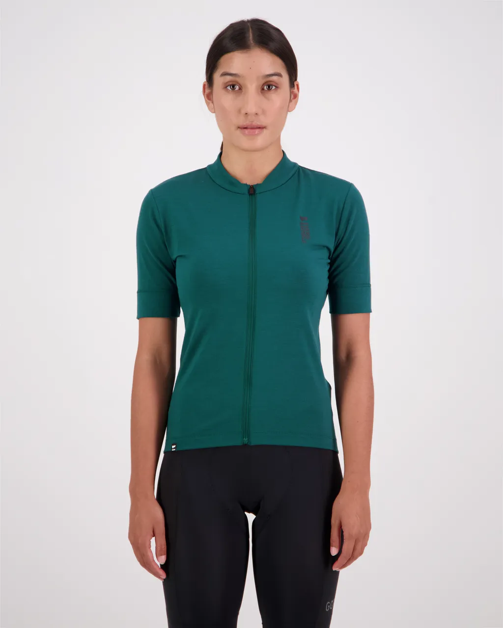 100646-1223-300 - Roam Cargo Merino Shift Full Zip T - Evergreen - Womens