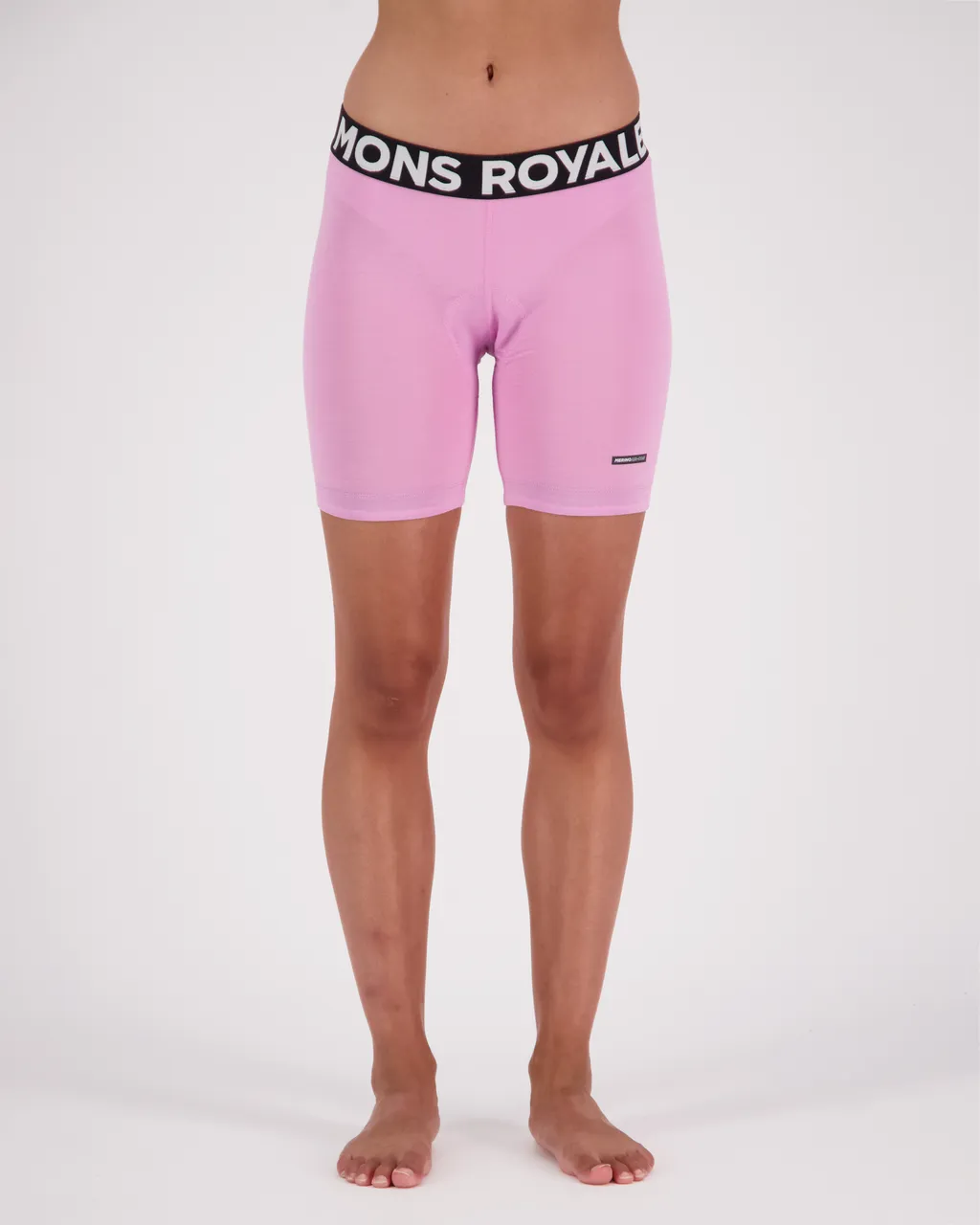 100642-1015-734 - Low Pro Merino Air-Con MTB Liner - Pop Pink - Womens
