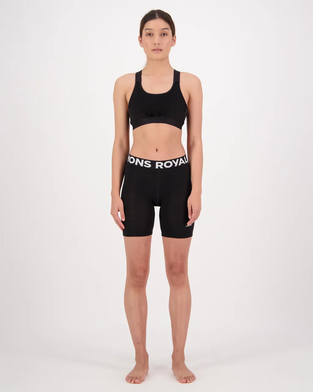 100642-1015-001 - Low Pro Merino Air-Con MTB Liner - Black - Womens