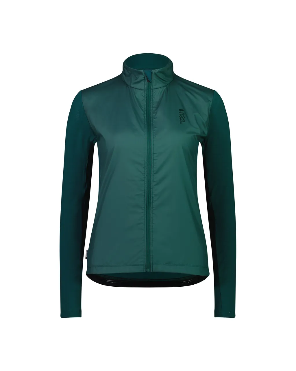 100456-1165-300 - Redwood Merino Air-Con Wind Jersey - Evergreen - Womens
