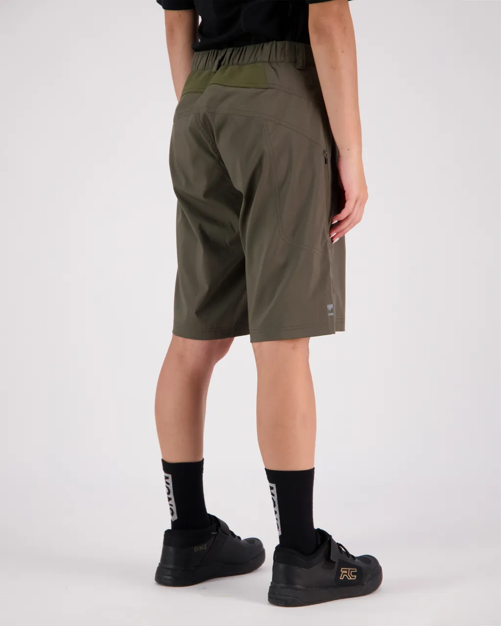100699-1169-303 - Virage Bike Shorts - Olive Night - Womens