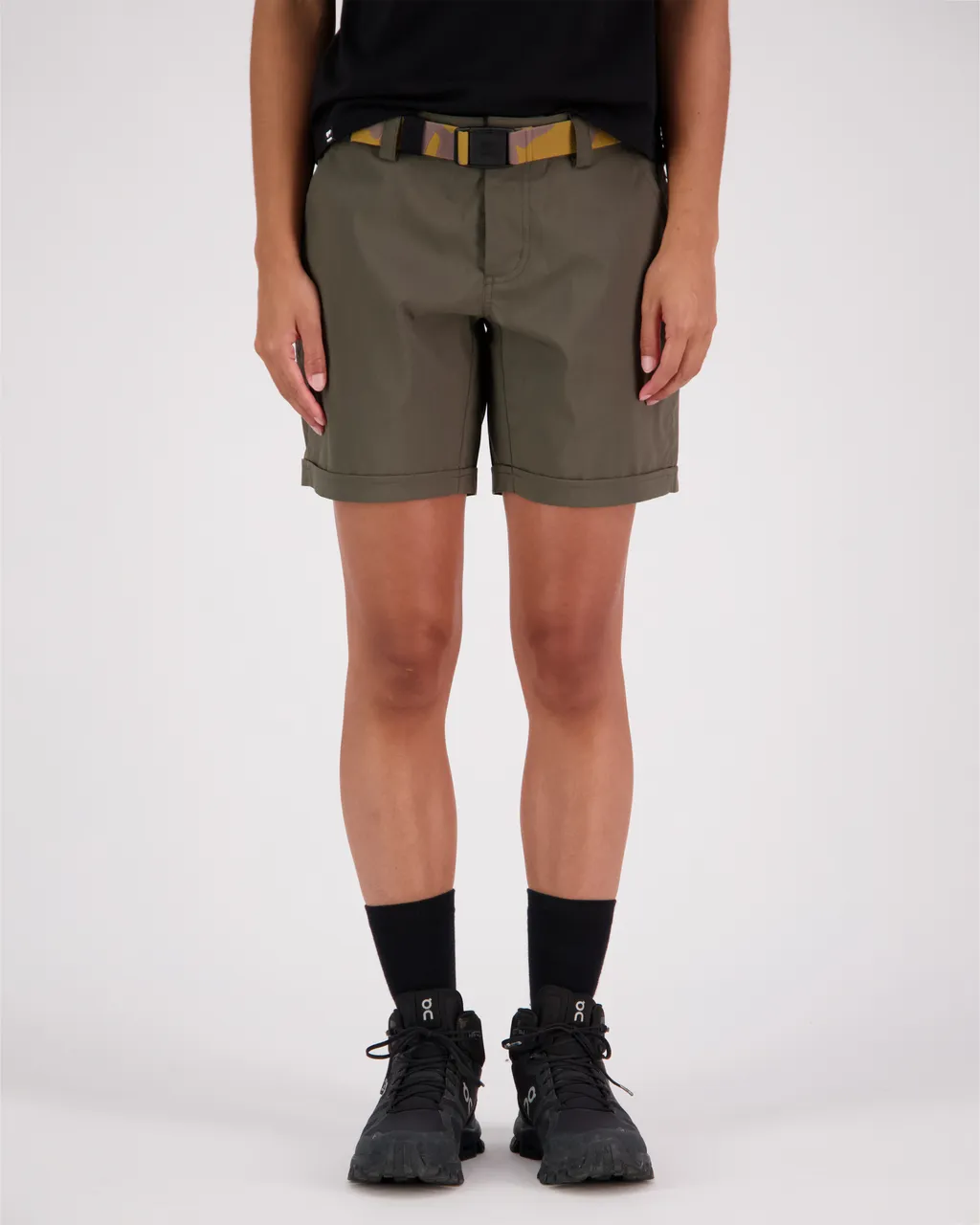 100698-1169-303 - Drift Shorts - Olive Night - Womens
