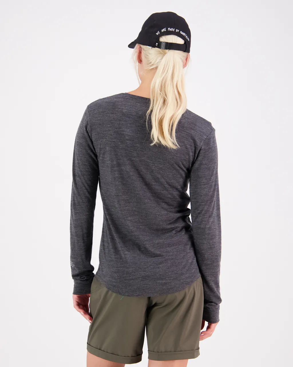 100560-1211-021 - Zephyr Merino Cool LS - Smoke - Womens