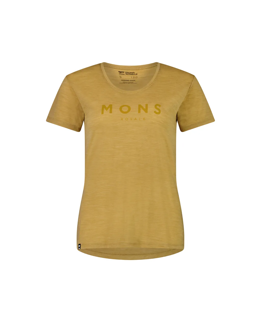 100542-1139-737 - Zephyr Merino Cool Tee - Smokey Cumin - Womens